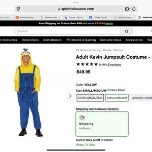 Adult Minion Costume